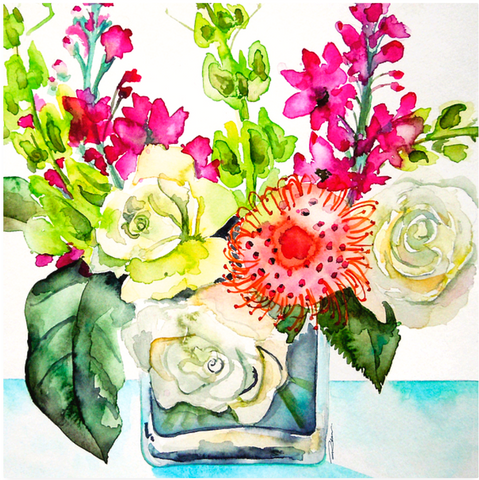 Studio Flowers Print