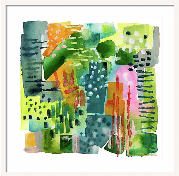 Jungle Vines Abstract Print