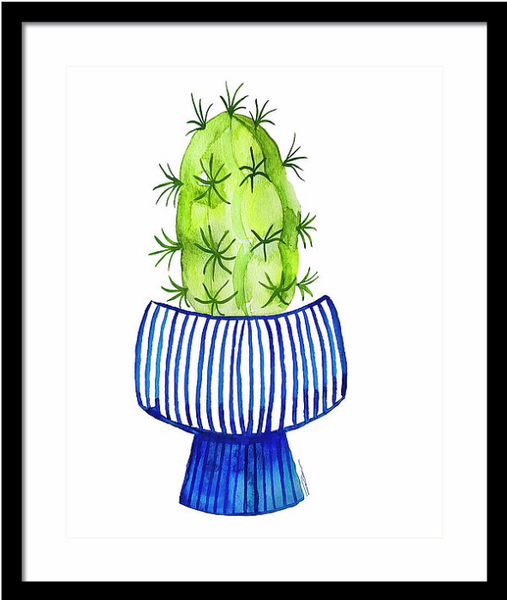 Ladyfinger Cactus Print