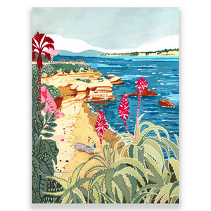 La Jolla Cove Overlook Print