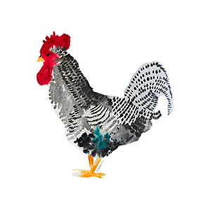 Rooster No2 Animal Art Print